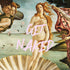 The Birth of Venus “Get Naked” Quote Wallpaper Mural #6868