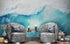 Blue Ocean Wave Wall Mural. #6869