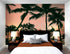 Sunset Wallpaper Mural. Palm Trees Tropical Vibe. #6871