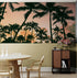 Sunset Wallpaper Mural. Palm Trees Tropical Vibe. #6871