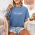 He’s Golfing Comfort Colors Shirt – Funny Girlfriend or Wife Tee