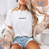 Married AF Comfort Colors T-Shirt, Just Married Couple Tee