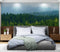 Green Forest Wallpaper Mural. Scenic Landscape Wall Mural. #6894