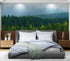 Green Forest Wallpaper Mural. Scenic Landscape Wall Mural. #6894