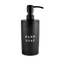 15oz Black Stoneware Hand Soap Dispenser