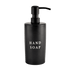 15oz Black Stoneware Hand Soap Dispenser