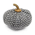 Pumpkin Ornament Decor For Holiday Harvest Festival Fall Festival & Thanksgiving (Set of 3) - White / Gray