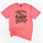 Funny Thanksgiving Couples Shirts – Baste & Gravy Matching Tees