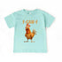 Funny F-Caw-F Rooster Kids T-Shirt