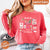 Comfort Colors Long Sleeve Ho Ho Ho Tis The Season Christmas Shirt