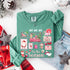Comfort Colors Long Sleeve Ho Ho Ho Tis The Season Christmas Shirt