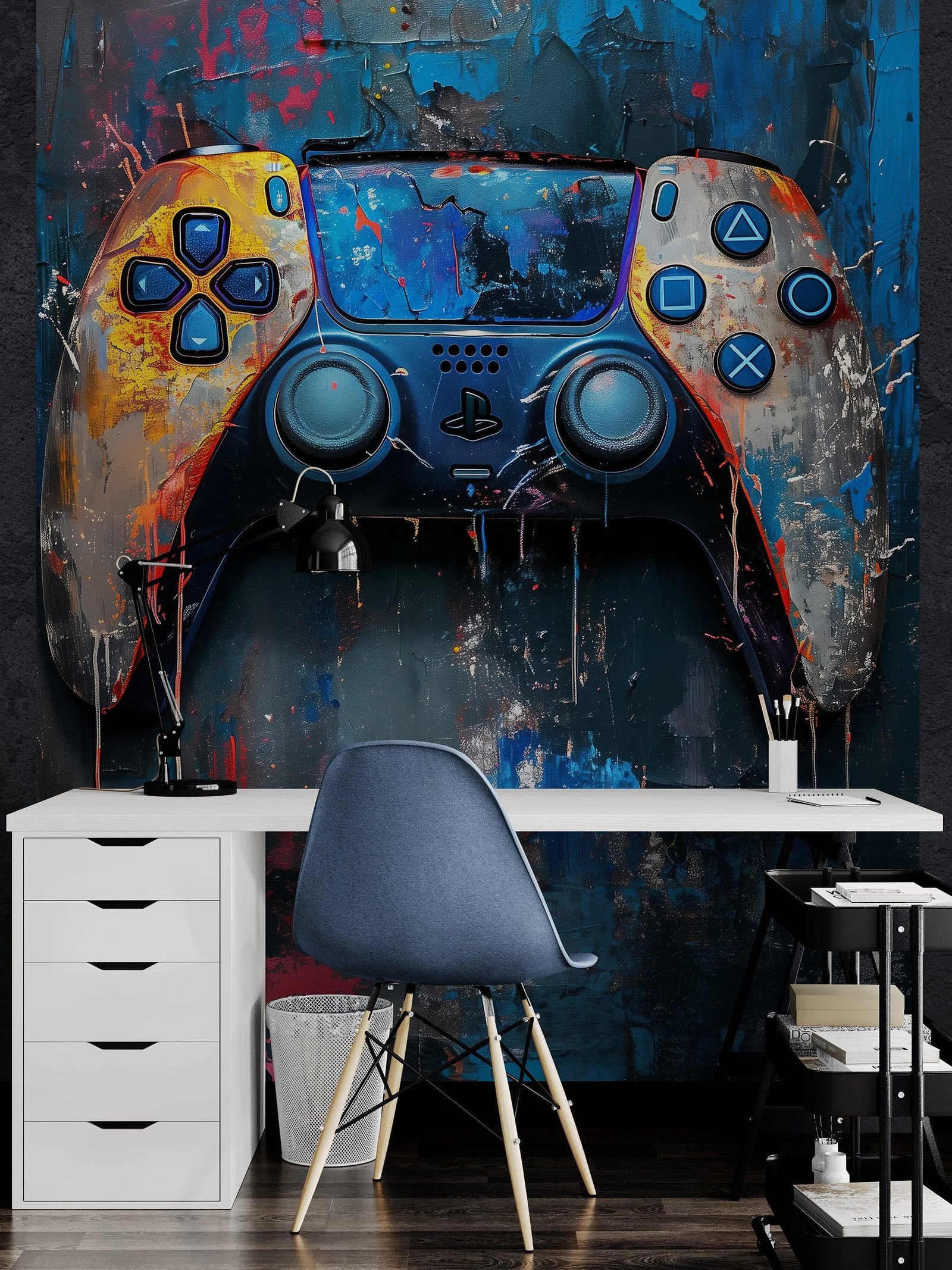 Playstation Gamer Wall Decal. #6913