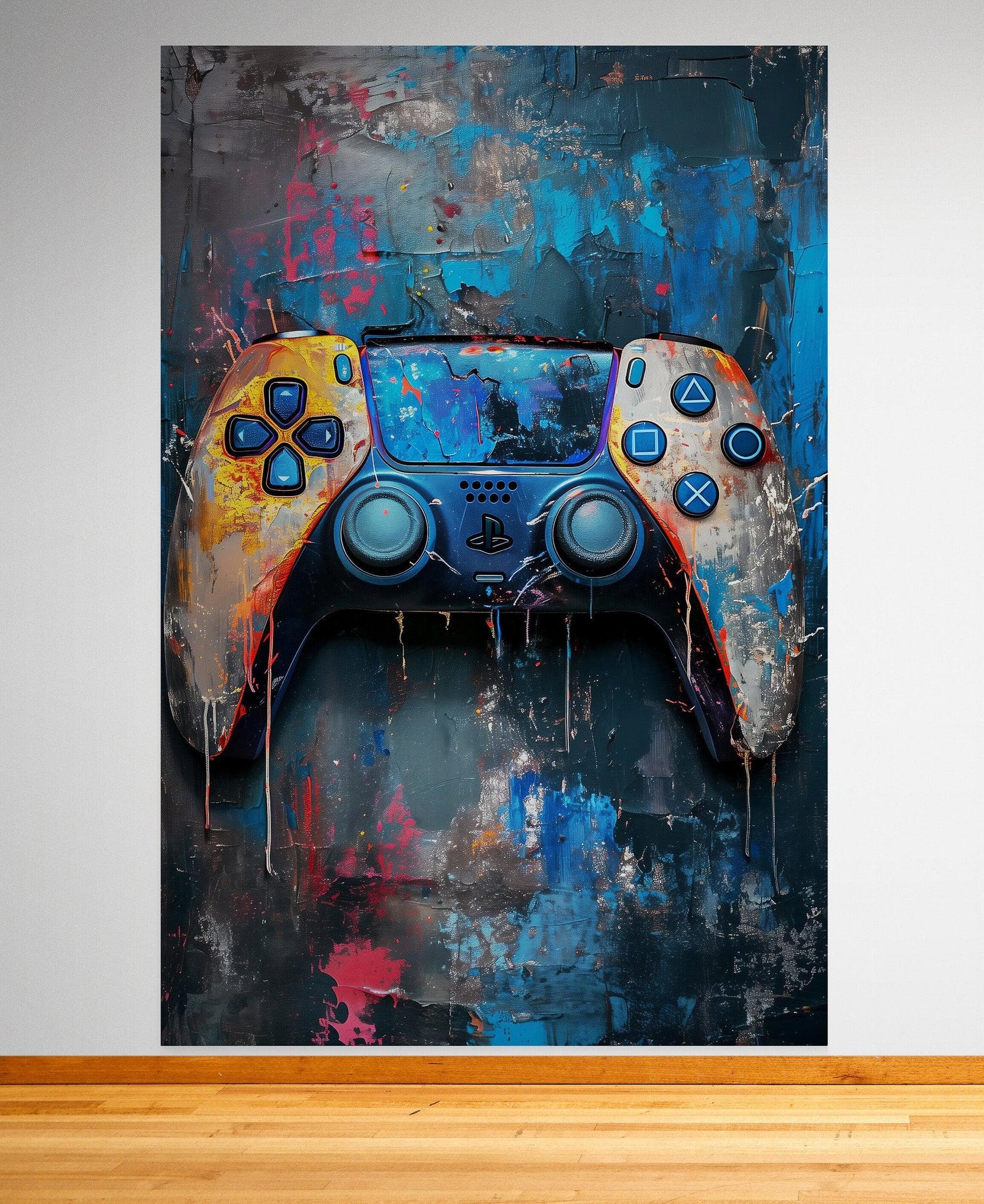 Playstation Gamer Wall Decal. #6913