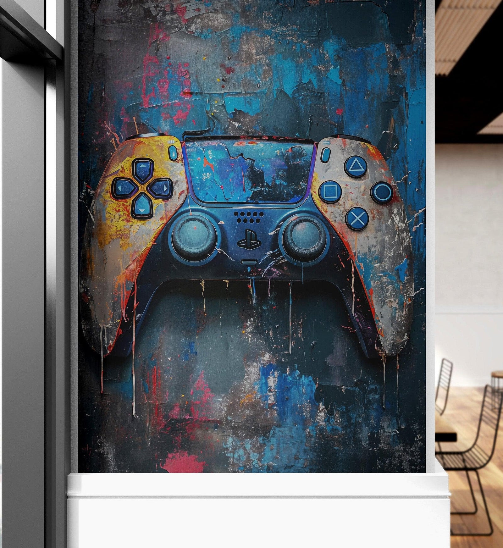 Playstation Gamer Wall Decal. #6913