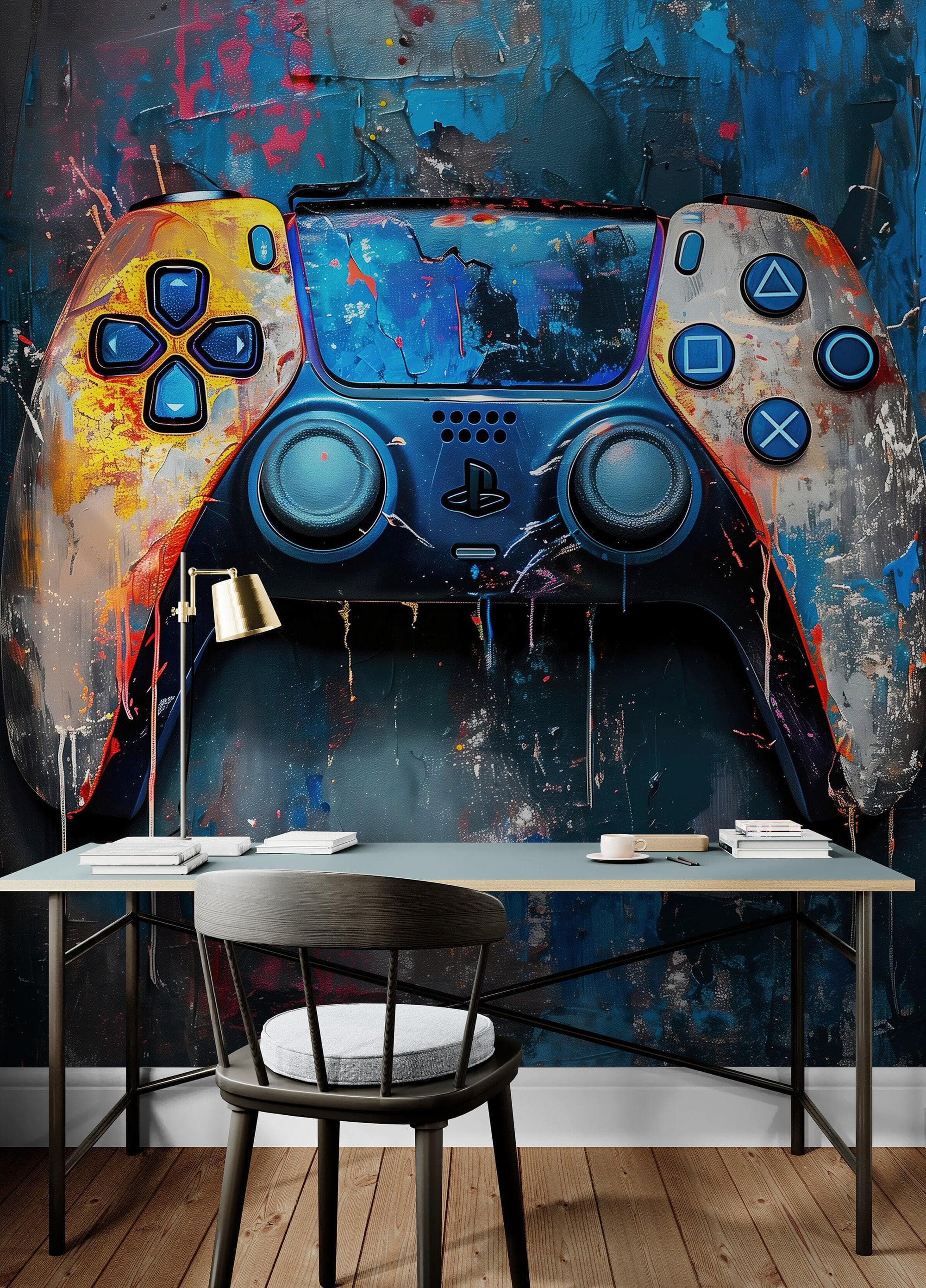 Playstation Gamer Wall Decal. #6913