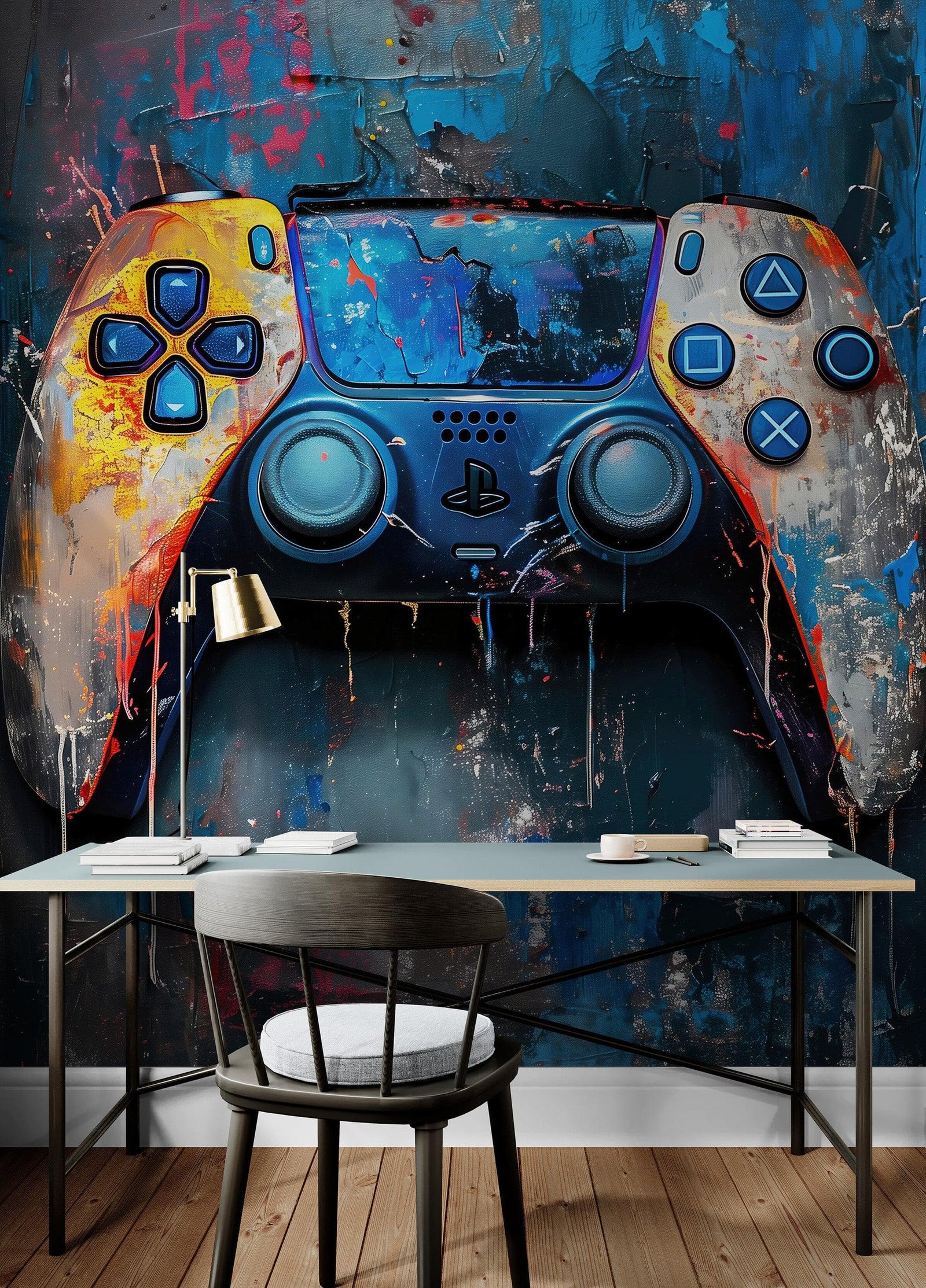 Playstation Gamer Wall Decal. #6913