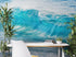 Turquoise Ocean Wave Wallpaper. Surf Ocean Wave Wall Mural. #6924