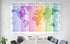 World Time Zone Wallpaper. Office Wall Mural. #6948