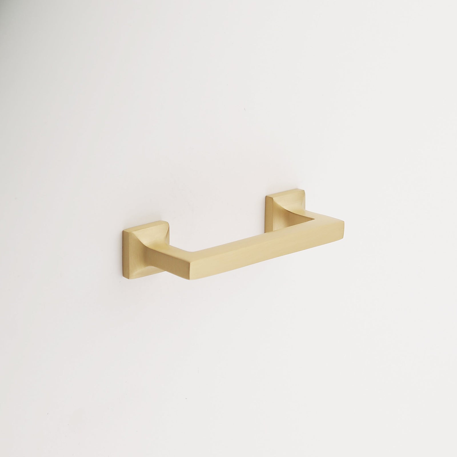 Victor Solid Brass Drawer Pull - 4 Inch Centers