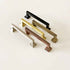 Victor Solid Brass Drawer Pull - 6 Inch Centers