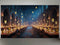 Floating Candles Great Hall Wallpaper Mural. Wizardly Dining Room Ambiance Wall Art. #6984