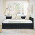 Upholstered Tufted Daybed Frame With Storage Drawers