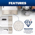 Arranged Diamond Tools Plumbing Kit - Hole Saw Bits