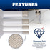 Arranged Diamond Tools Fixture Kit - Hole Saw Bits