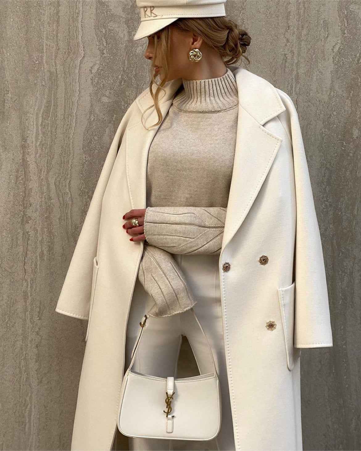 Pre-Order. Re-Stock Ships March 5. Factor Classic Wool Blend Overcoat