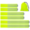 Hi-Vis Reflective Safety Bands with Mesh Storage Bag – Pack of 6