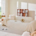 Thick Plush Non-Slip Sofa Throw Cover, Warm Soft Faux Fur Couch Protector for Winter