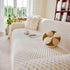 Thick Plush Non-Slip Sofa Throw Cover, Warm Soft Faux Fur Couch Protector for Winter