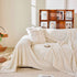 Thick Plush Non-Slip Sofa Throw Cover, Warm Soft Faux Fur Couch Protector for Winter