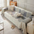 Soft Chenille Tassel Trim Sectional Sofa Protector Couch Covers for Cats Cozy Blanket Sofa Throws