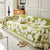 Chenille Floral Soft Thick Reversible Blanket Covers for Couch, Couch Protector Blanket Cover Sofa