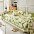 Chenille Floral Soft Thick Reversible Blanket Covers for Couch, Couch Protector Blanket Cover Sofa