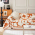 Chenille Floral Soft Thick Reversible Blanket Covers for Couch, Couch Protector Blanket Cover Sofa