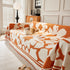 Chenille Floral Soft Thick Reversible Blanket Covers for Couch, Couch Protector Blanket Cover Sofa