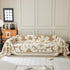 Chenille Floral Soft Thick Reversible Blanket Covers for Couch, Couch Protector Blanket Cover Sofa