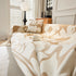 Chenille Floral Soft Thick Reversible Blanket Covers for Couch, Couch Protector Blanket Cover Sofa