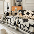 Chenille Floral Soft Thick Reversible Blanket Covers for Couch, Couch Protector Blanket Cover Sofa