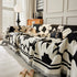Chenille Floral Soft Thick Reversible Blanket Covers for Couch, Couch Protector Blanket Cover Sofa