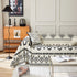 Boho Geometric Chenille Throw Sofa Cover Soft Textured Decorative Couch Blanket