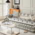 Boho Geometric Chenille Throw Sofa Cover Soft Textured Decorative Couch Blanket