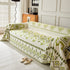 Boho Geometric Chenille Throw Sofa Cover Soft Textured Decorative Couch Blanket