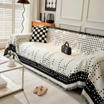 Reversible Chenille Sofa Covers for Pets, Large Throw Blanket for Couch, Blanket on The Sofa