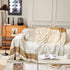 Reversible Chenille Sofa Covers for Pets, Large Throw Blanket for Couch, Blanket on The Sofa