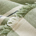 Striped Chenille Sofa Slipcover Throw, Soft Thick Washable Couch Cover Blanket