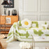 Chenille Abstract Soft Thick Reversible Oversized Couch Cover Blanket, Blanket on Sofa and The Couch