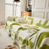 Chenille Abstract Soft Thick Reversible Oversized Couch Cover Blanket, Blanket on Sofa and The Couch